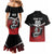 Custom Knight Riders Trinbago Cricket Couples Matching Mermaid Dress and Hawaiian Shirt Play Fight Win Repeat LT01