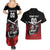 Custom Knight Riders Trinbago Cricket Couples Matching Summer Maxi Dress and Hawaiian Shirt Play Fight Win Repeat LT01