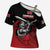 Custom Knight Riders Trinbago Cricket Cross Shoulder Shirt Play Fight Win Repeat - Wonder Print Shop