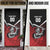 Custom Knight Riders Trinbago Cricket Door Cover Play Fight Win Repeat - Wonder Print Shop