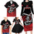 Custom Knight Riders Trinbago Cricket Family Matching Long Sleeve Bodycon Dress and Hawaiian Shirt Play Fight Win Repeat LT01