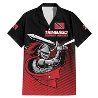 Custom Knight Riders Trinbago Cricket Family Matching Mermaid Dress and Hawaiian Shirt Play Fight Win Repeat LT01