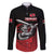 Custom Knight Riders Trinbago Cricket Family Matching Off The Shoulder Long Sleeve Dress and Hawaiian Shirt Play Fight Win Repeat LT01