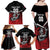Custom Knight Riders Trinbago Cricket Family Matching Off Shoulder Maxi Dress and Hawaiian Shirt Play Fight Win Repeat LT01