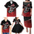 Custom Knight Riders Trinbago Cricket Family Matching Puletasi and Hawaiian Shirt Play Fight Win Repeat LT01
