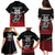 Custom Knight Riders Trinbago Cricket Family Matching Puletasi and Hawaiian Shirt Play Fight Win Repeat LT01