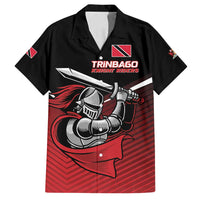 Custom Knight Riders Trinbago Cricket Family Matching Puletasi and Hawaiian Shirt Play Fight Win Repeat LT01