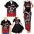 Custom Knight Riders Trinbago Cricket Family Matching Tank Maxi Dress and Hawaiian Shirt Play Fight Win Repeat LT01