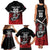 Custom Knight Riders Trinbago Cricket Family Matching Tank Maxi Dress and Hawaiian Shirt Play Fight Win Repeat LT01