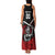 Custom Knight Riders Trinbago Cricket Family Matching Tank Maxi Dress and Hawaiian Shirt Play Fight Win Repeat LT01