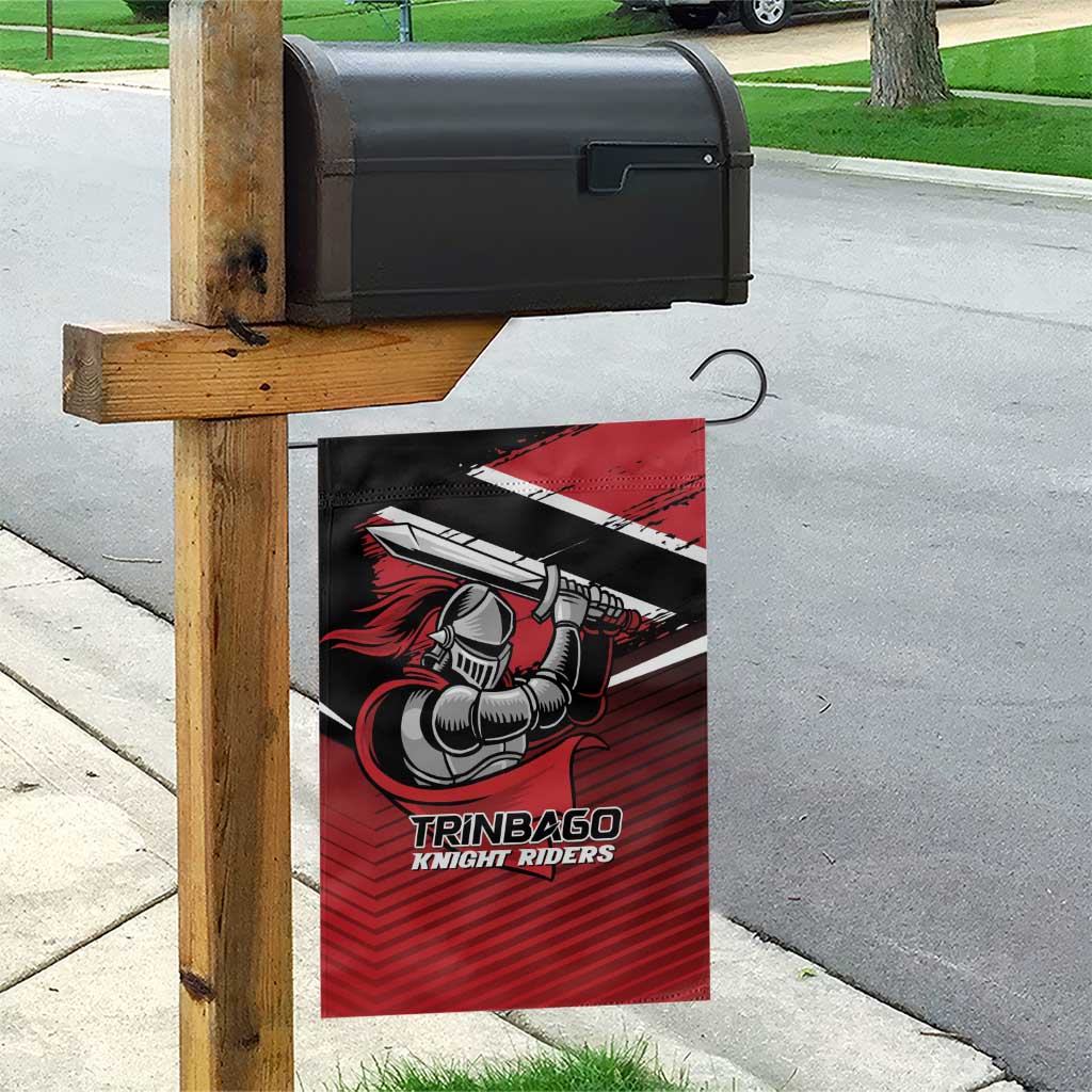 Knight Riders Trinbago Cricket Garden Flag Play Fight Win Repeat LT01