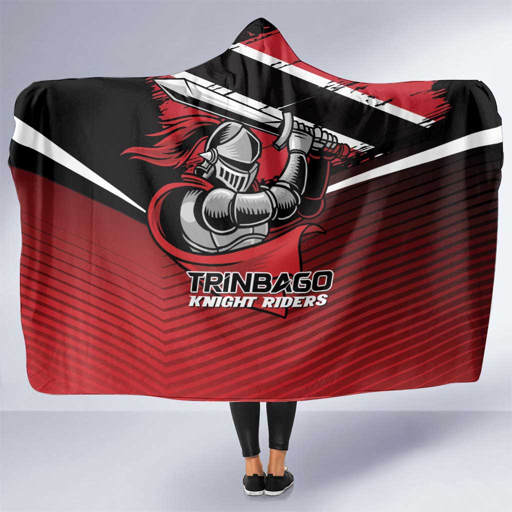 Knight Riders Trinbago Cricket Hooded Blanket Play Fight Win Repeat LT01
