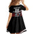 Custom Knight Riders Trinbago Cricket Kid Short Sleeve Dress Play Fight Win Repeat LT01