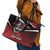 Knight Riders Trinbago Cricket Leather Tote Bag Play Fight Win Repeat LT01