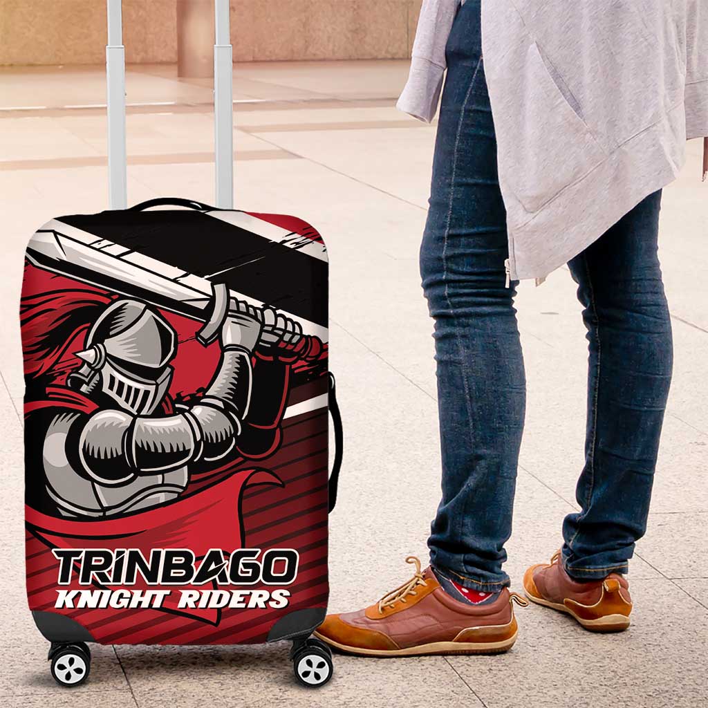Knight Riders Trinbago Cricket Luggage Cover Play Fight Win Repeat LT01