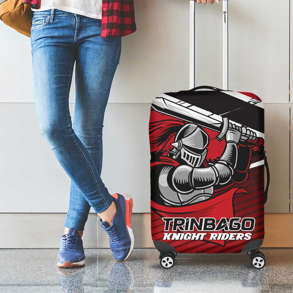 Knight Riders Trinbago Cricket Luggage Cover Play Fight Win Repeat LT01