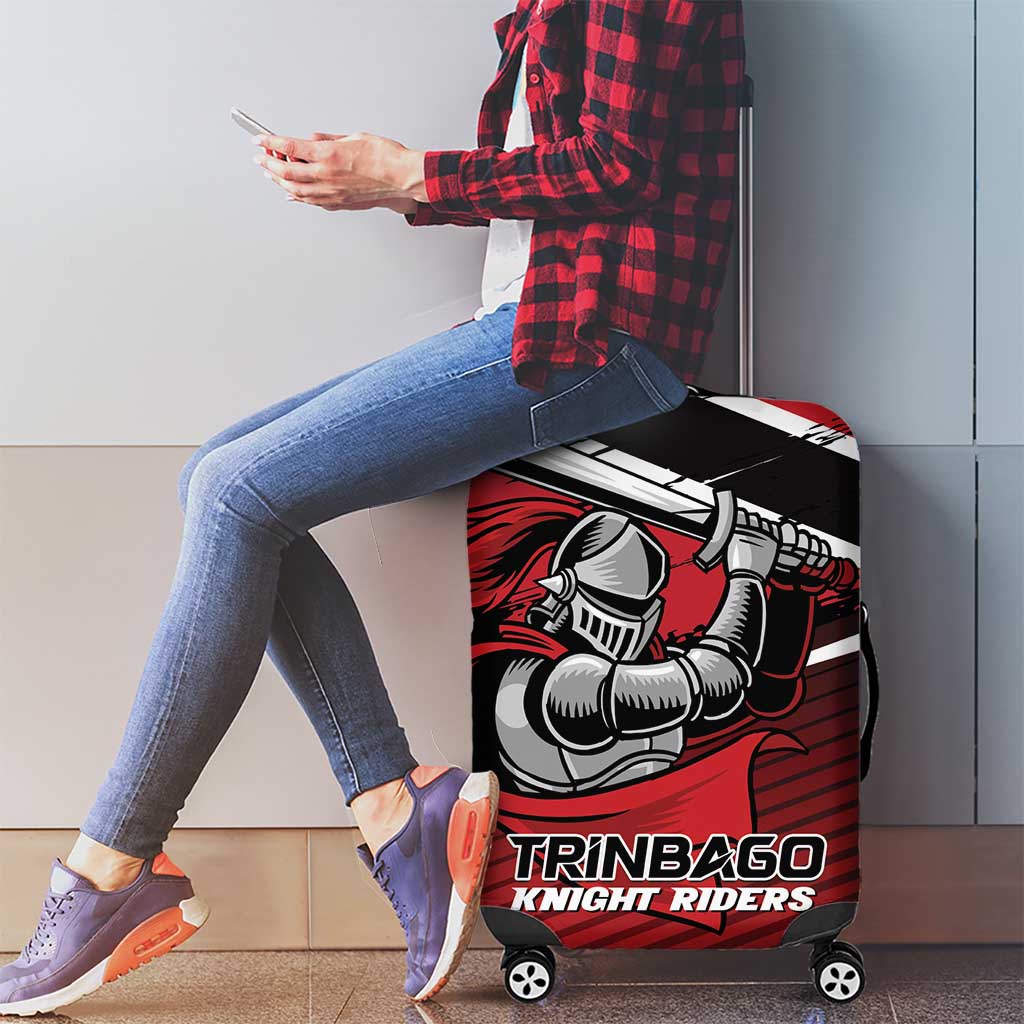 Knight Riders Trinbago Cricket Luggage Cover Play Fight Win Repeat LT01