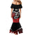 Custom Knight Riders Trinbago Cricket Mermaid Dress Play Fight Win Repeat LT01