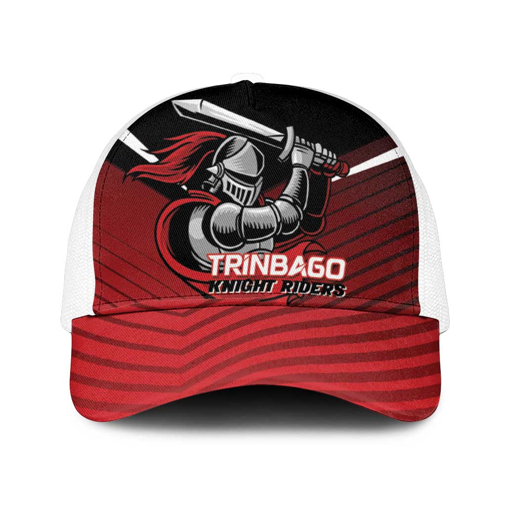 Knight Riders Trinbago Cricket Mesh Trucker Cap Play Fight Win Repeat LT01