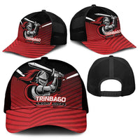 Knight Riders Trinbago Cricket Mesh Trucker Cap Play Fight Win Repeat LT01