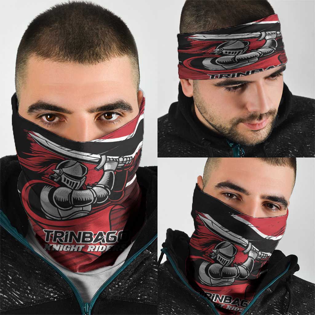 Knight Riders Trinbago Cricket Neck Gaiter Play Fight Win Repeat - Wonder Print Shop