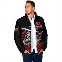 Custom Knight Riders Trinbago Cricket Padded Jacket Play Fight Win Repeat - Wonder Print Shop