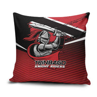 Knight Riders Trinbago Cricket Pillow Cover Play Fight Win Repeat - Wonder Print Shop