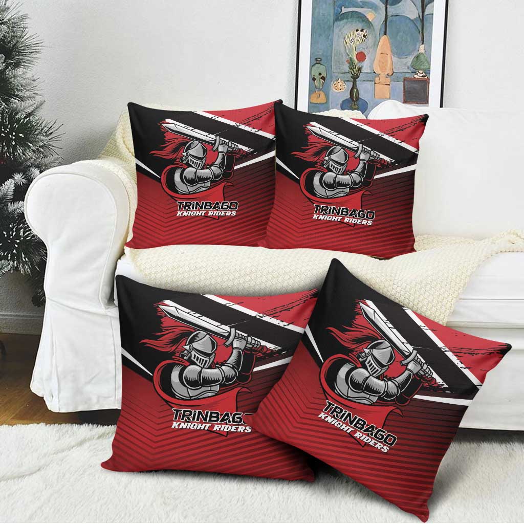 Knight Riders Trinbago Cricket Pillow Cover Play Fight Win Repeat - Wonder Print Shop