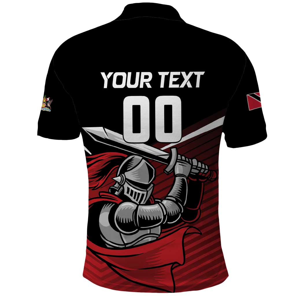 Custom Knight Riders Trinbago Cricket Polo Shirt Play Fight Win Repeat LT01