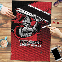 Knight Riders Trinbago Cricket Puzzle Play Fight Win Repeat - Wonder Print Shop