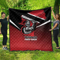 Knight Riders Trinbago Cricket Quilt Play Fight Win Repeat LT01
