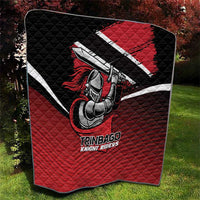 Knight Riders Trinbago Cricket Quilt Play Fight Win Repeat LT01