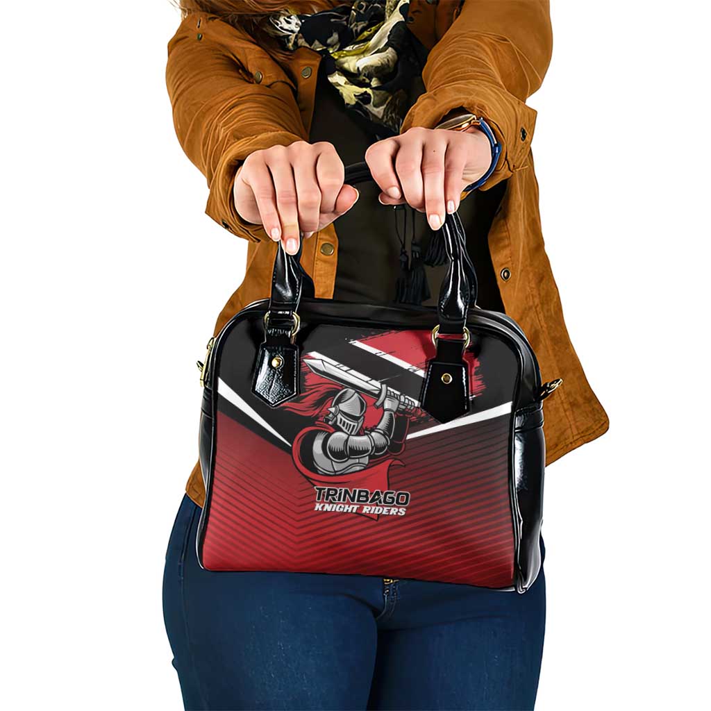 Knight Riders Trinbago Cricket Shoulder Handbag Play Fight Win Repeat LT01