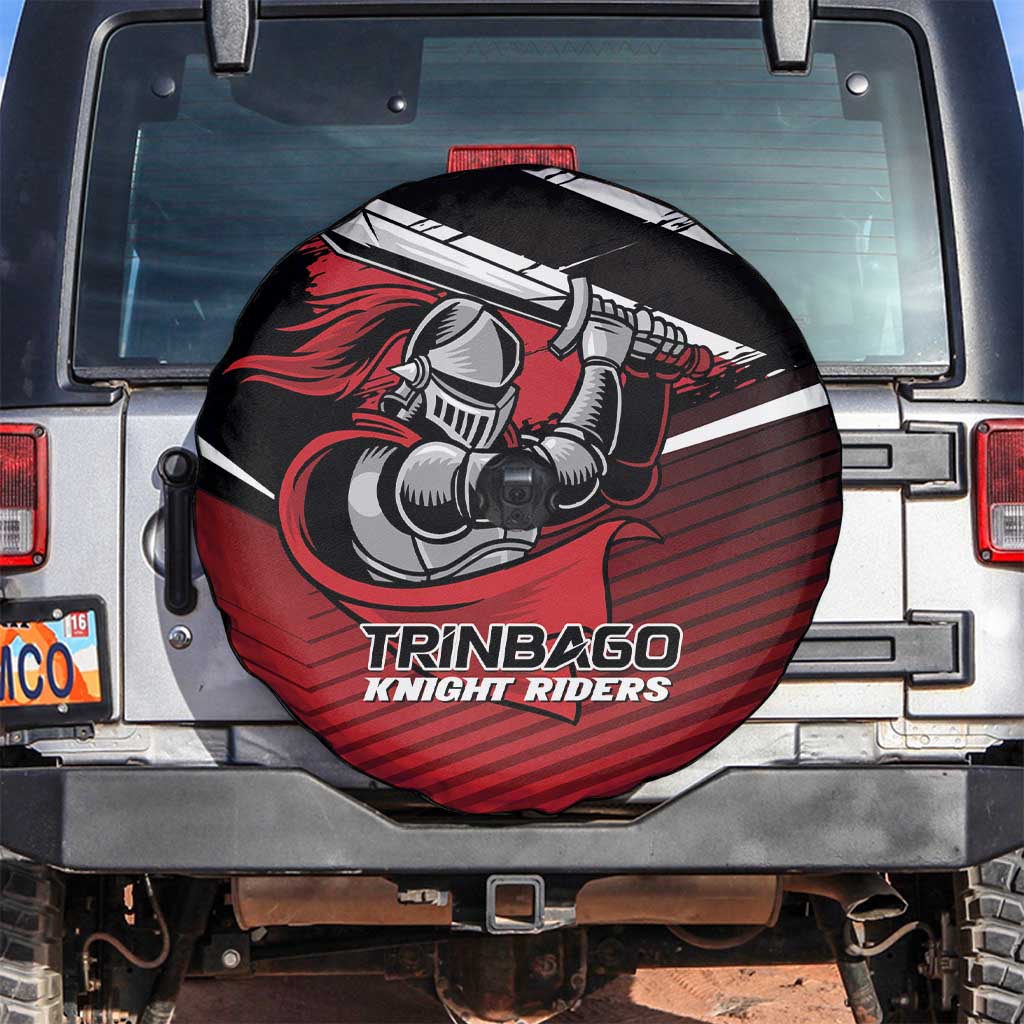 Knight Riders Trinbago Cricket Spare Tire Cover Play Fight Win Repeat LT01