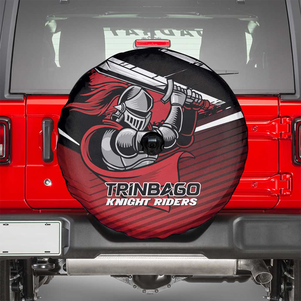 Knight Riders Trinbago Cricket Spare Tire Cover Play Fight Win Repeat LT01