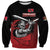 Custom Knight Riders Trinbago Cricket Sweatshirt Play Fight Win Repeat LT01