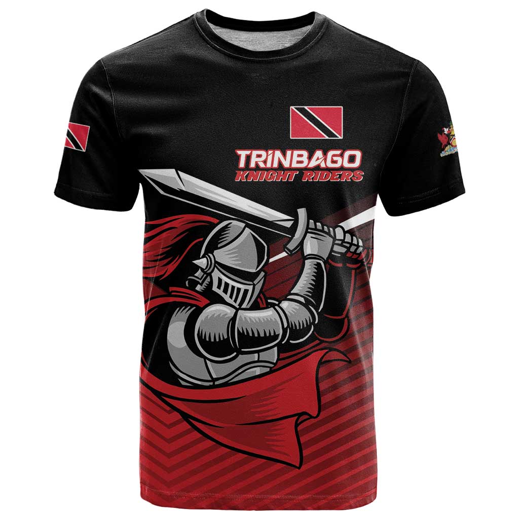 Custom Knight Riders Trinbago Cricket T Shirt Play Fight Win Repeat LT01