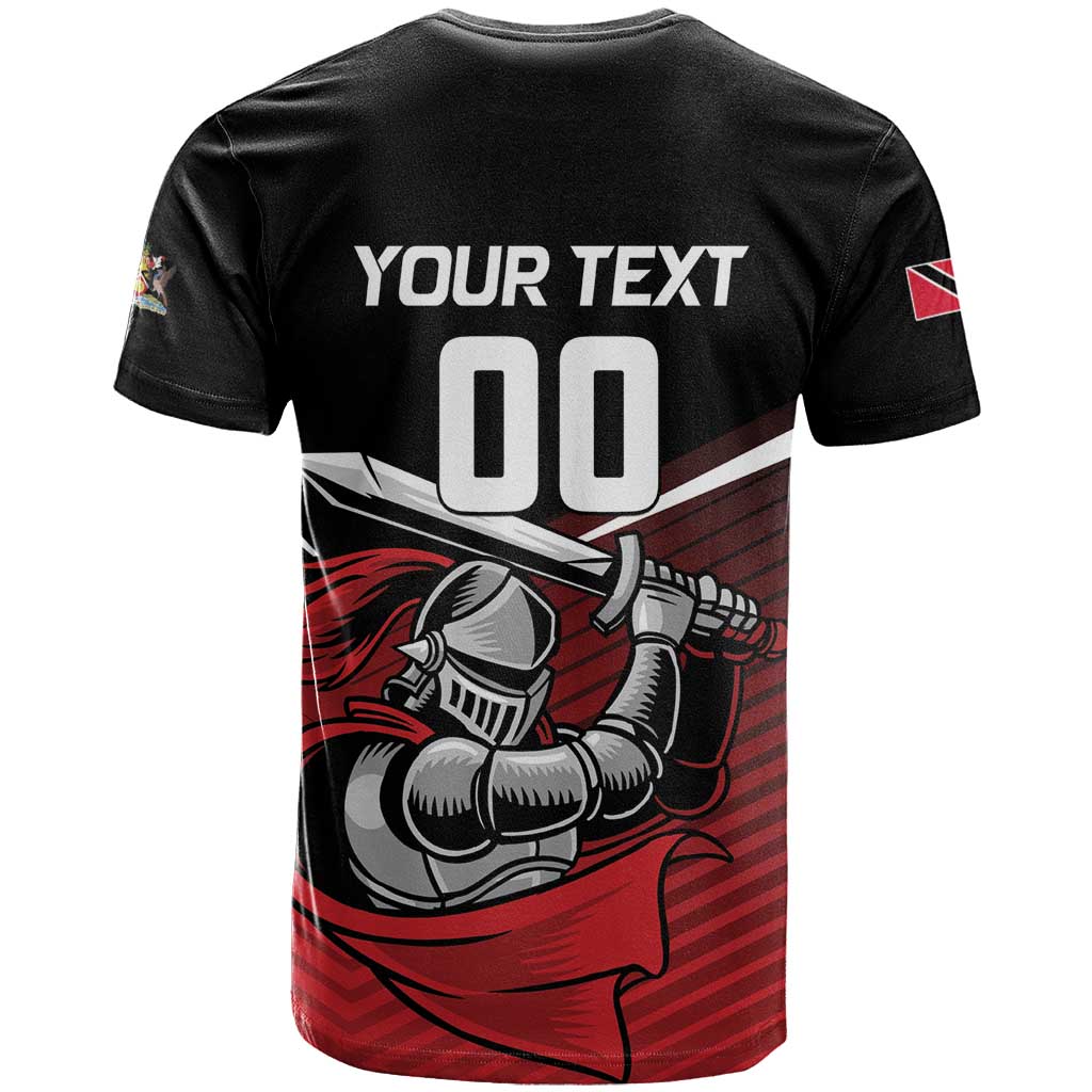 Custom Knight Riders Trinbago Cricket T Shirt Play Fight Win Repeat LT01