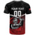Custom Knight Riders Trinbago Cricket T Shirt Play Fight Win Repeat LT01