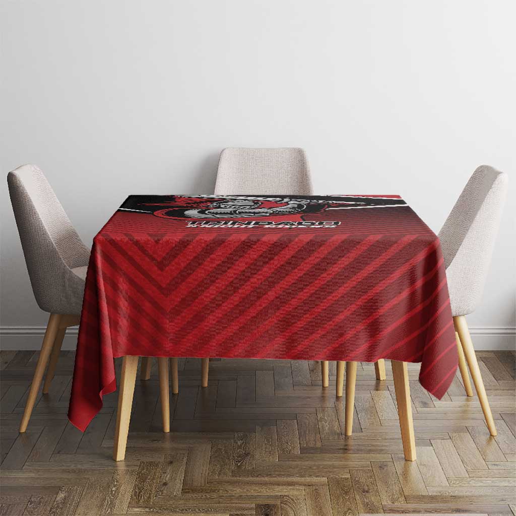Knight Riders Trinbago Cricket Tablecloth Play Fight Win Repeat LT01