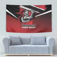 Knight Riders Trinbago Cricket Tapestry Play Fight Win Repeat LT01