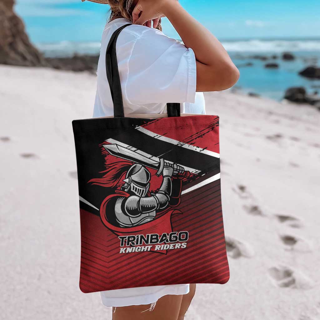 Knight Riders Trinbago Cricket Tote Bag Play Fight Win Repeat - Wonder Print Shop