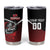 Custom Knight Riders Trinbago Cricket Tumbler Cup Play Fight Win Repeat LT01