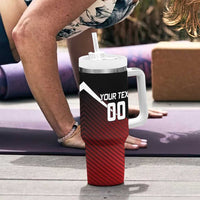 Custom Knight Riders Trinbago Cricket Tumbler With Handle Play Fight Win Repeat LT01