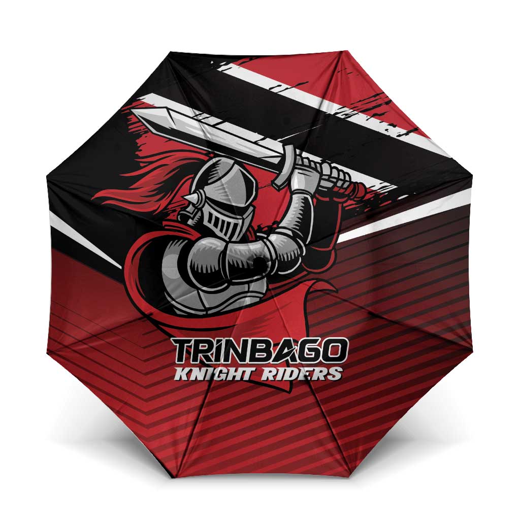 Knight Riders Trinbago Cricket Umbrella Play Fight Win Repeat - Wonder Print Shop