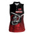 Custom Knight Riders Trinbago Cricket Women Sleeveless Polo Shirt Play Fight Win Repeat LT01