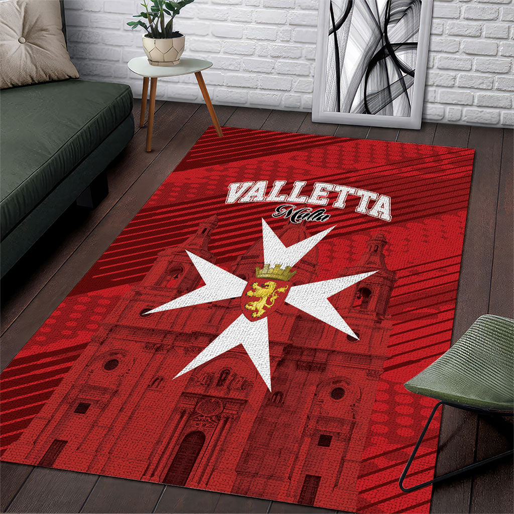 Malta Valletta Area Rug St Johns Cathedral