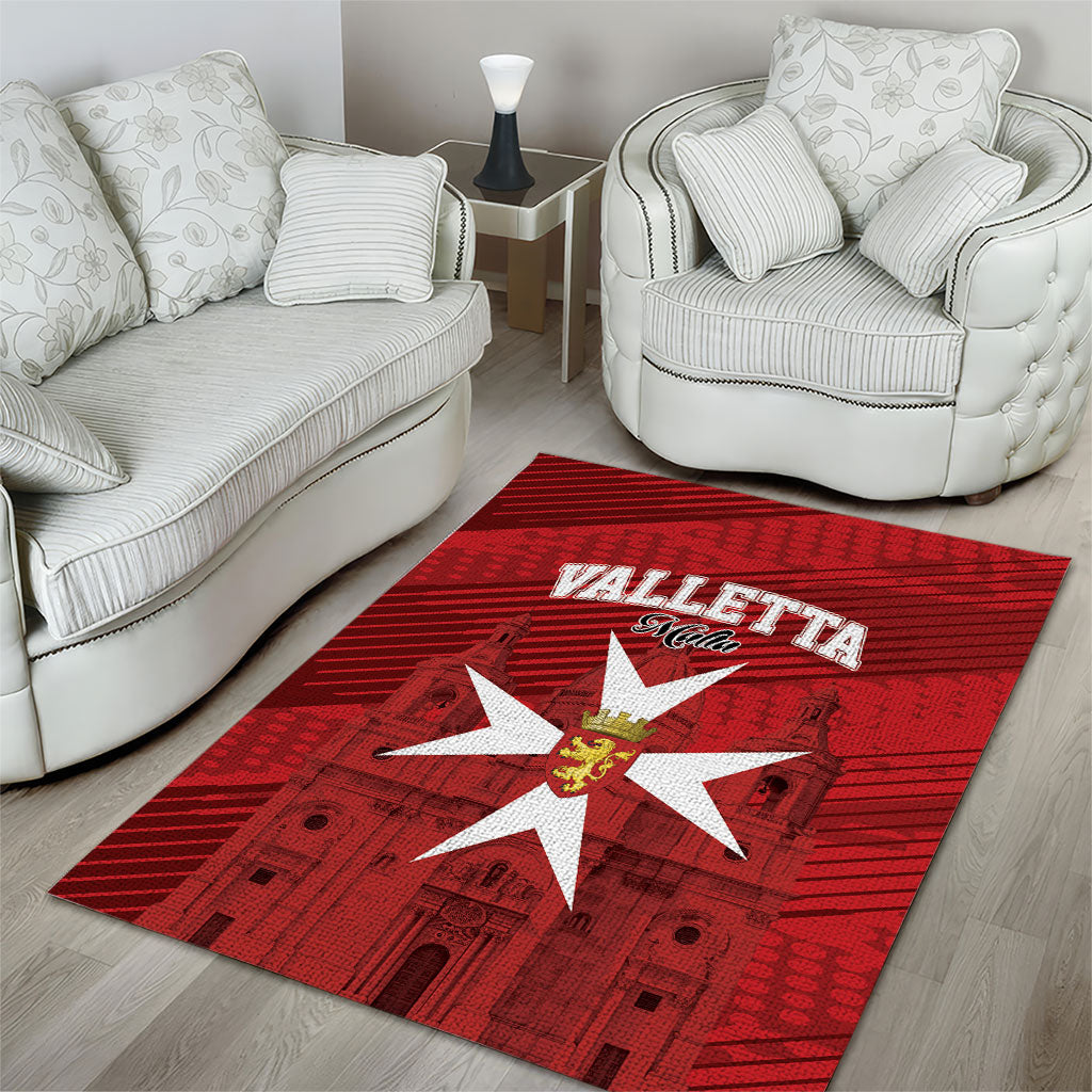 Malta Valletta Area Rug St Johns Cathedral