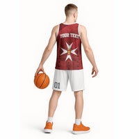 Personalised Malta Valletta Basketball Jersey St Johns Cathedral