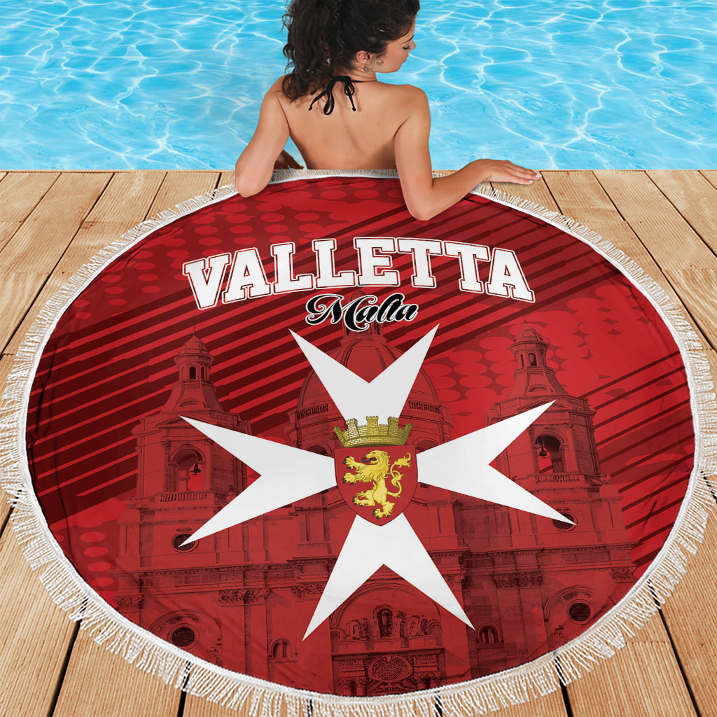Malta Valletta Beach Blanket St Johns Cathedral